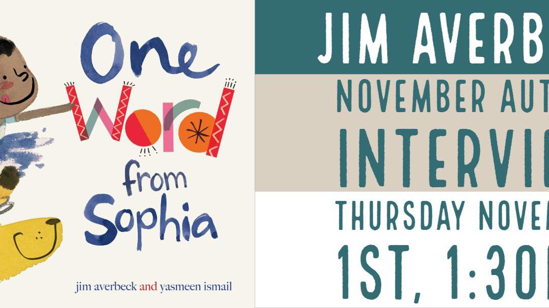 November Facebook Live Author Interview: Jim Averbeck