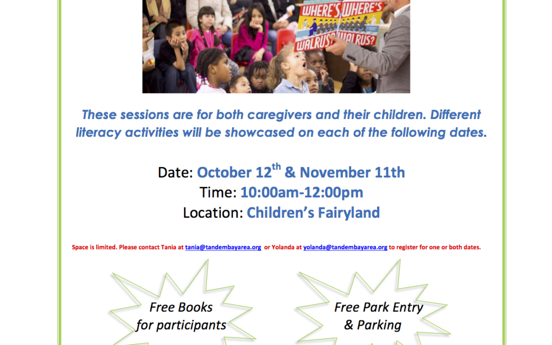 Interactive & Fun Literacy Activities at Children’s Fairyland